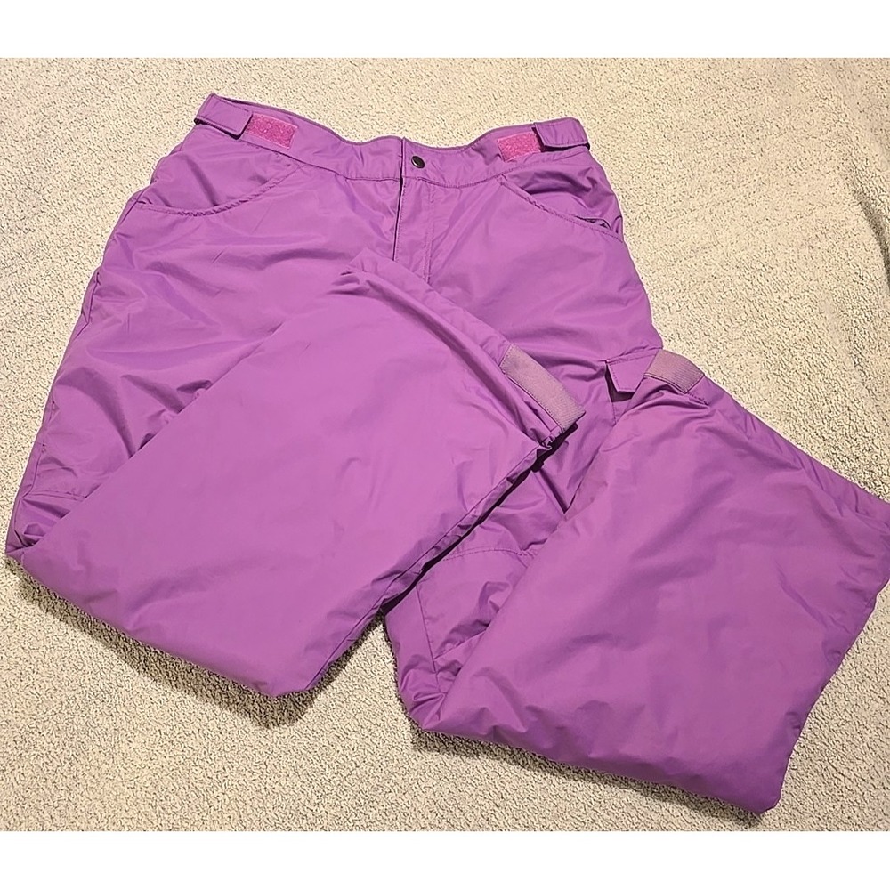 Columbia Starchaser Peak III OutGrown Insulated Snow Ski Pants XL Razzle Girls - Picture 5 of 14